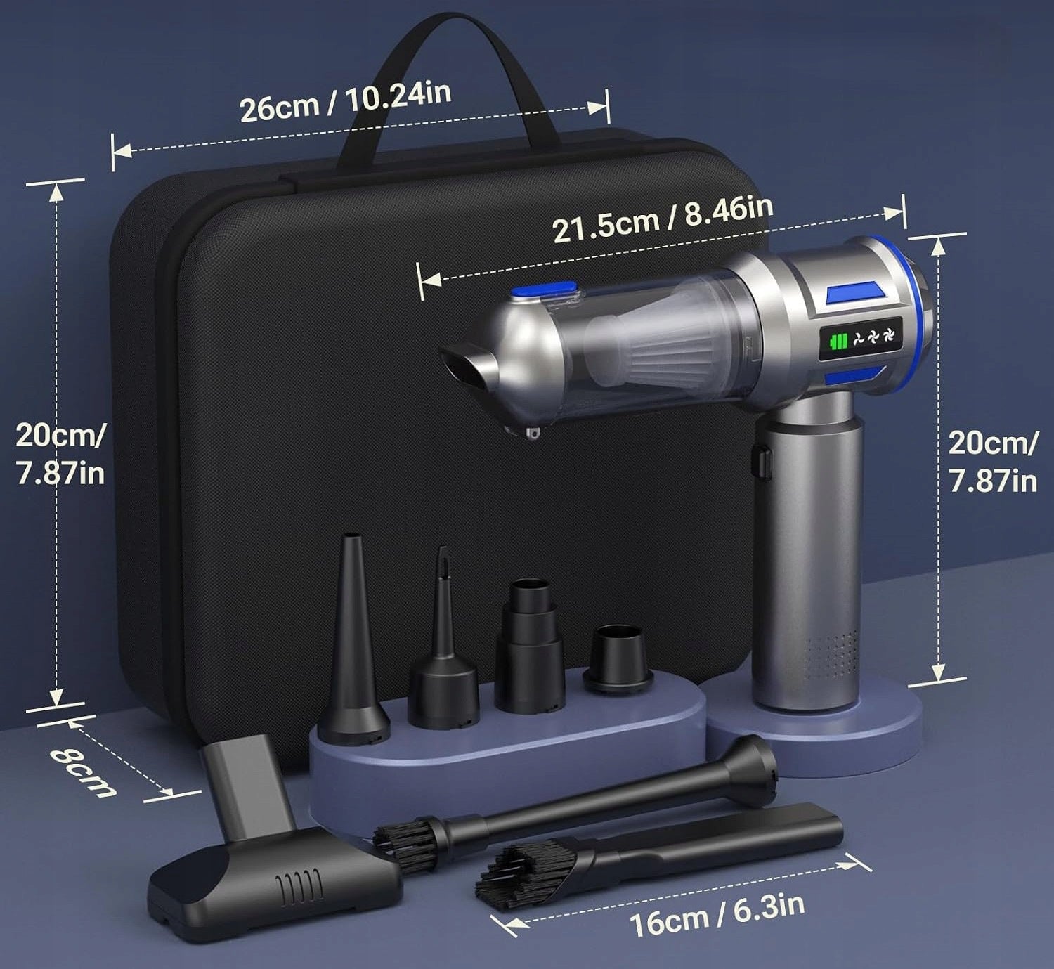 27000Pa 4in1 Yomile Cordless Handheld Vacuum Cleaner Manufacturer no brand