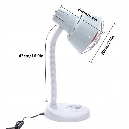 275W Home Infrared Heat Lamp Therapy Lamp-Adjustable Packaging status original