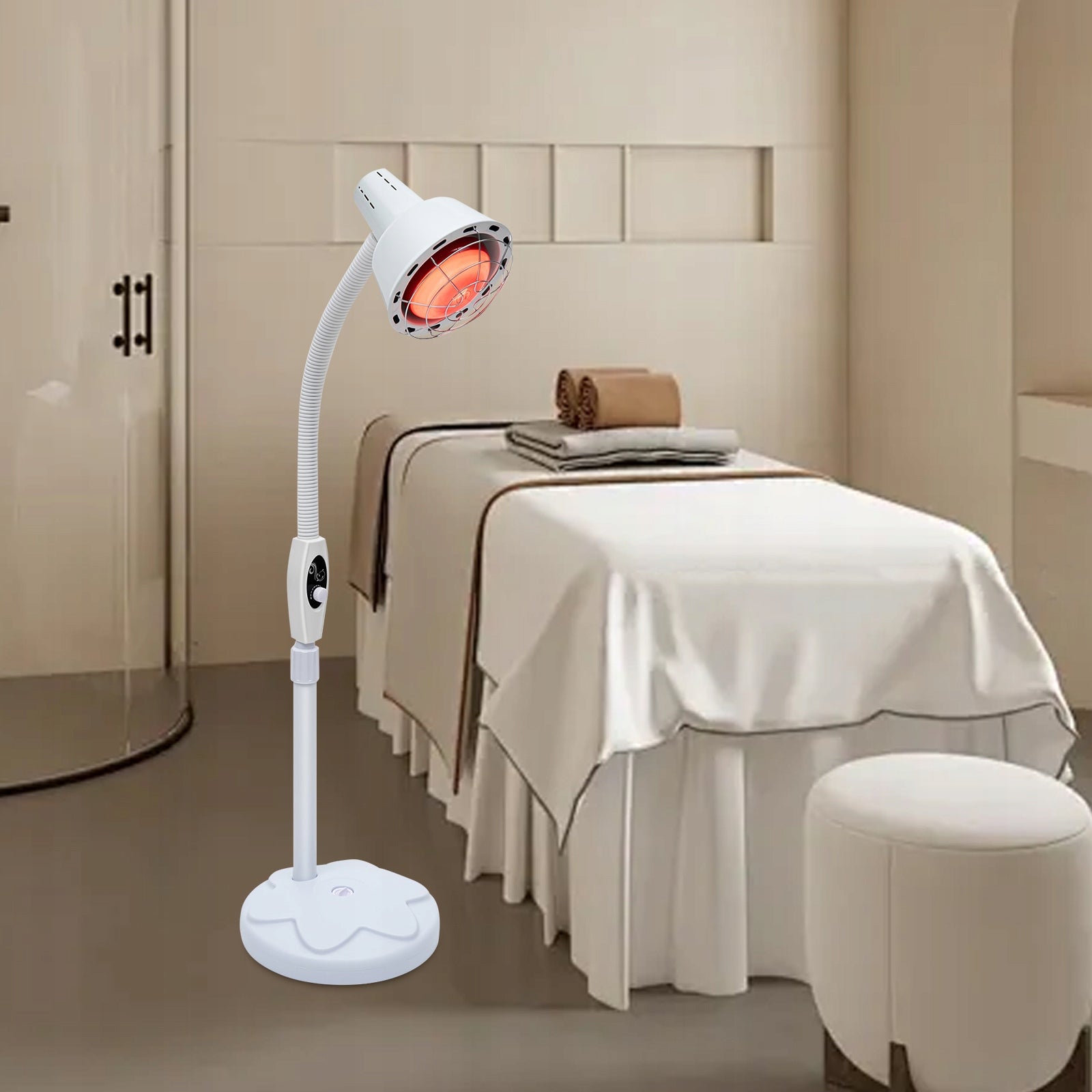 275W INFRARED THERAPY LAMP, ADJUSTABLE 1,2-1,6M, 0-110°C Manufacturer code 1273180