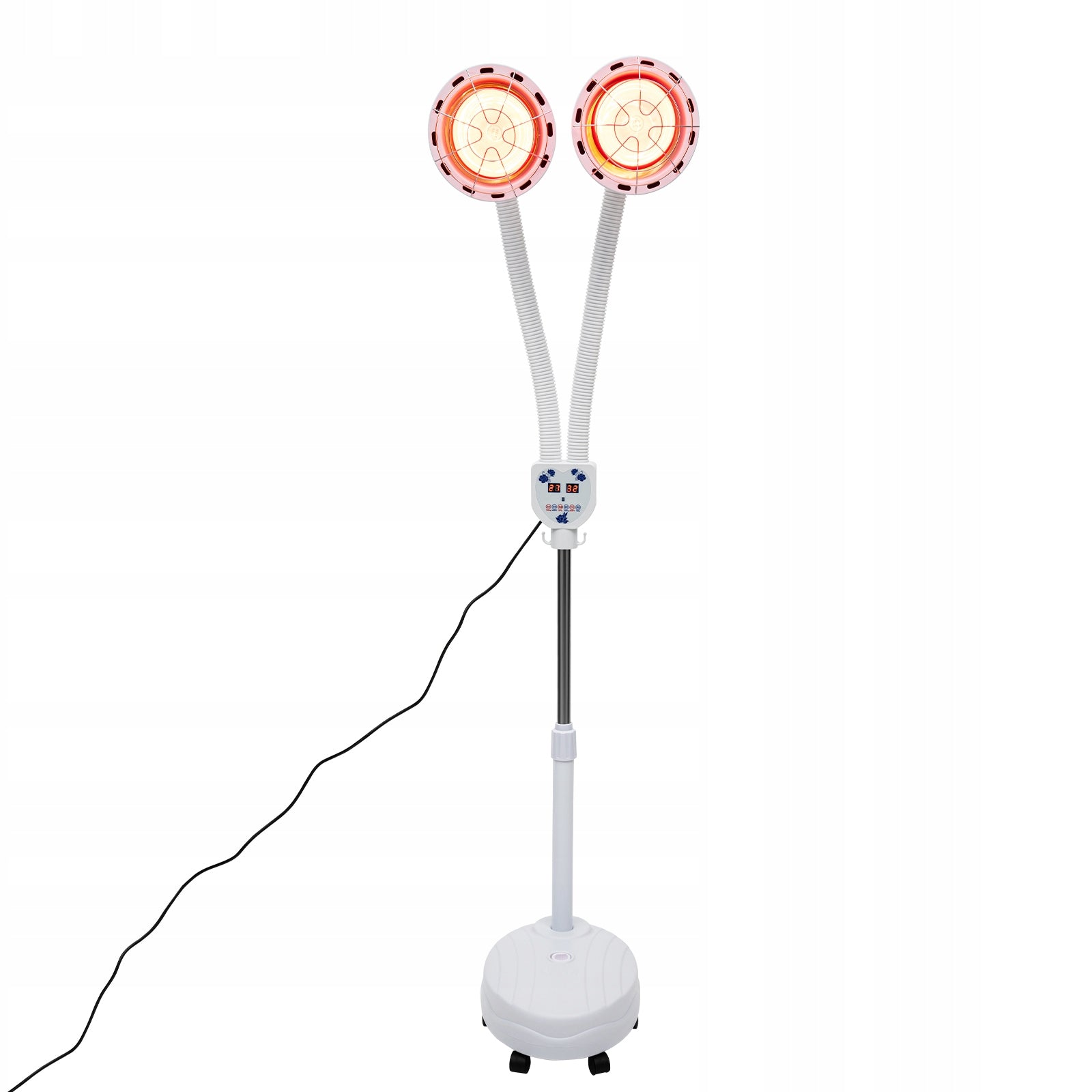 275W TWO-HEADED REMOTE CONTROL INFRARED HEAT LAMP