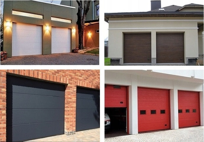 280 x 280 sectional garage door - Service - Clean Air Product weight with unit packaging 150 kg
