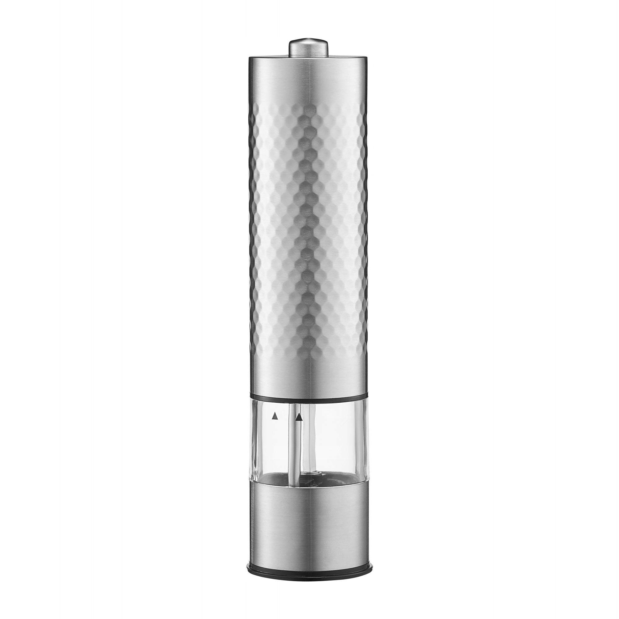 29233 Electric pepper and salt grinder 19 cm Bubble silver AMBITION