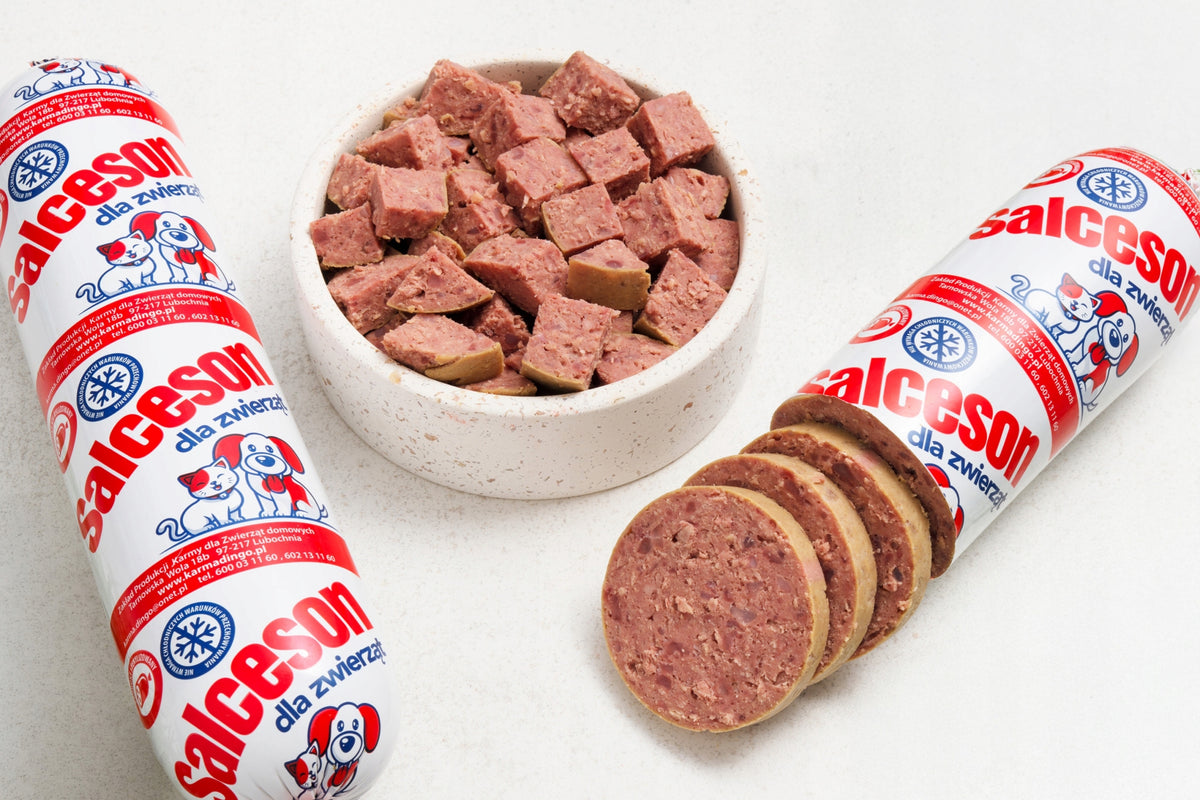 29x1kg Dog Food Bar Treat and Salceson Beef PREMIUM - 95% Meat Brand no brand