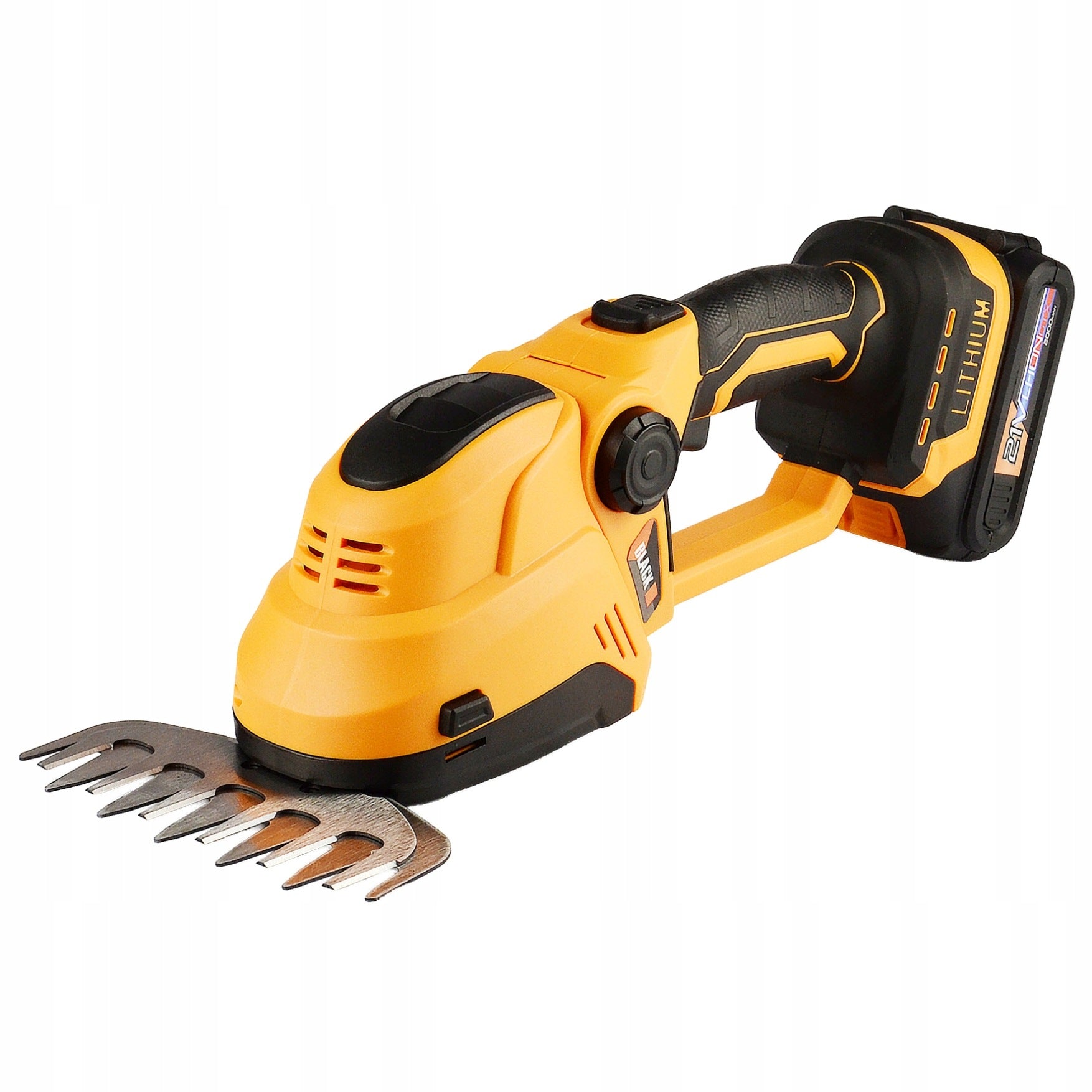2IN1 BRUSHLESS CORDLESS SHEARS FOR HEDGE AND GRASS 21V 2x 2000mAh Packaging status original