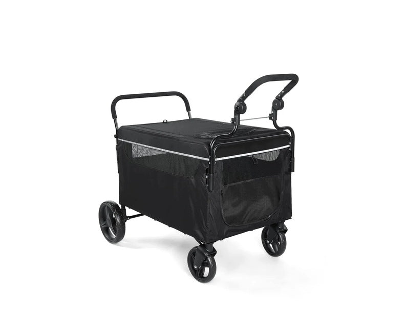 2IN1 DOG STROLLER WITH RAMP – FOR LARGE AND MEDIUM DOGS UP TO 79,8 KG Packaging status original