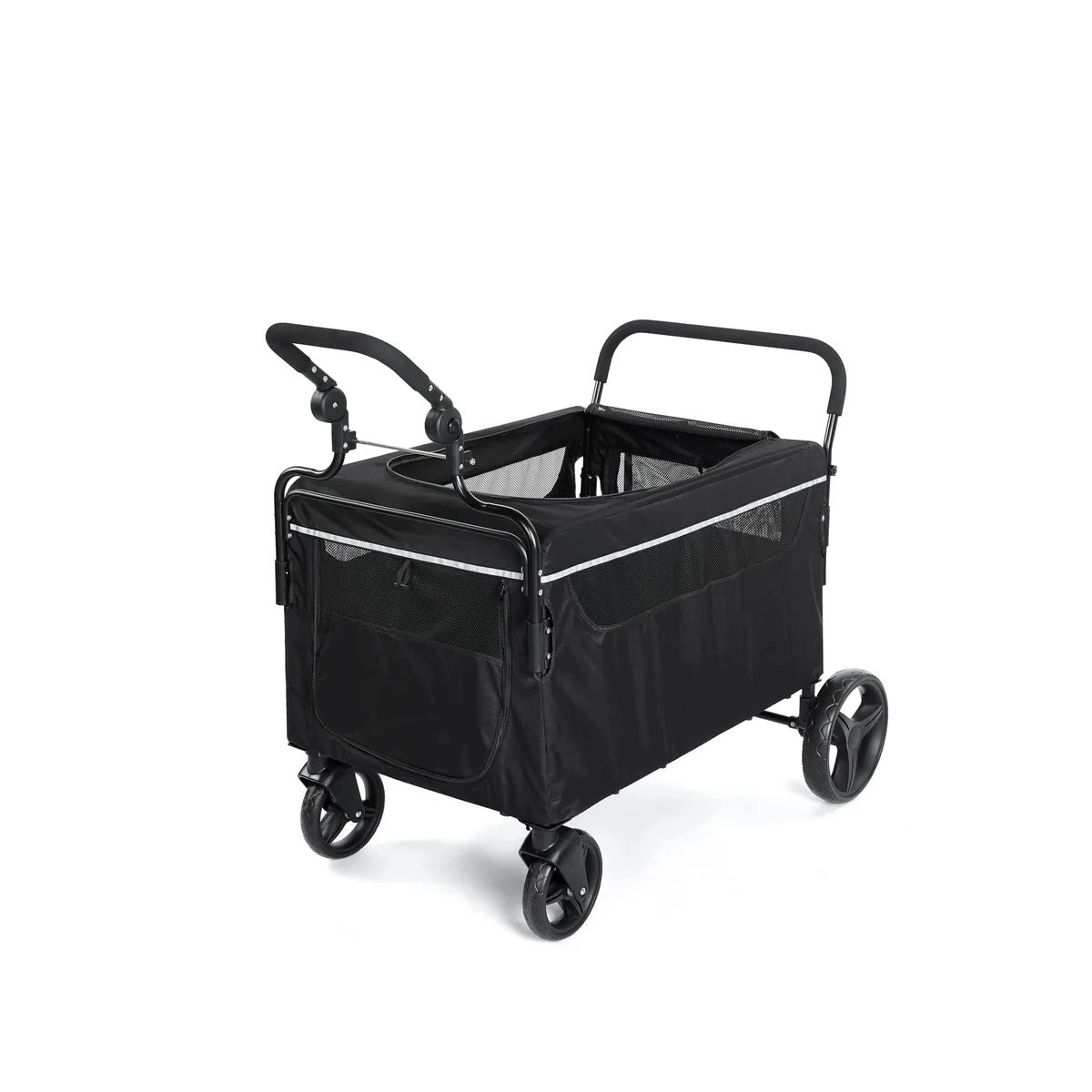 2IN1 DOG STROLLER WITH RAMP – FOR LARGE AND MEDIUM DOGS UP TO 79,8 KG