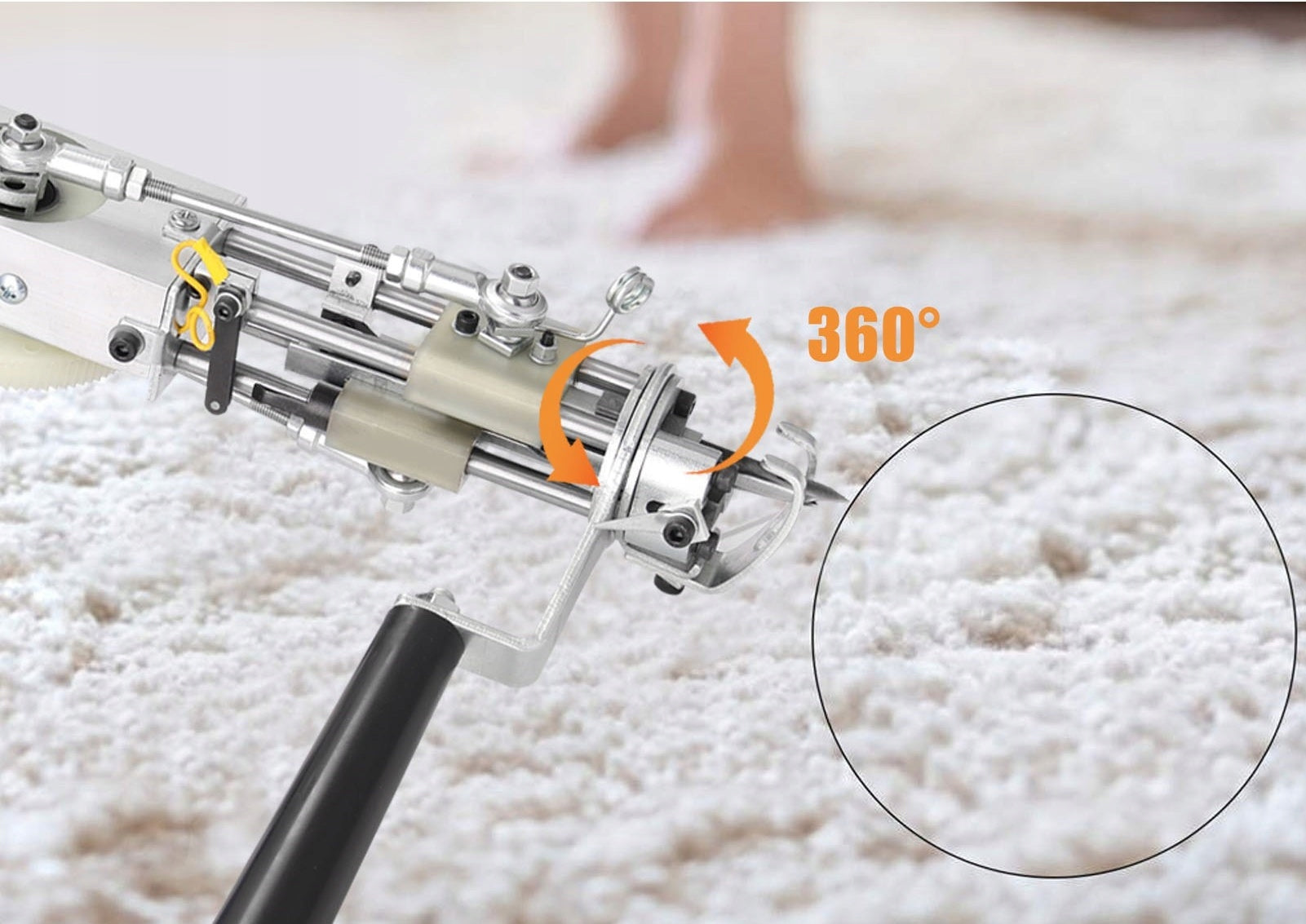 2IN1 ELECTRIC CARPET WEAVING MACHINE Manufacturer code g4ssHs