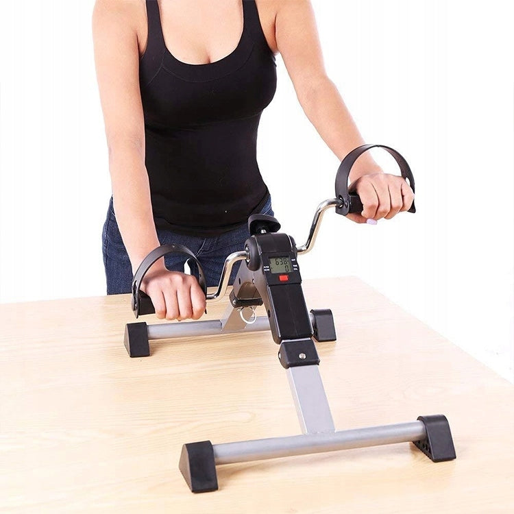 2IN1 FOLDING MINI EXERCISE BIKE WITH COUNTER FOR EXERCISE AT HOME Brand Minexo