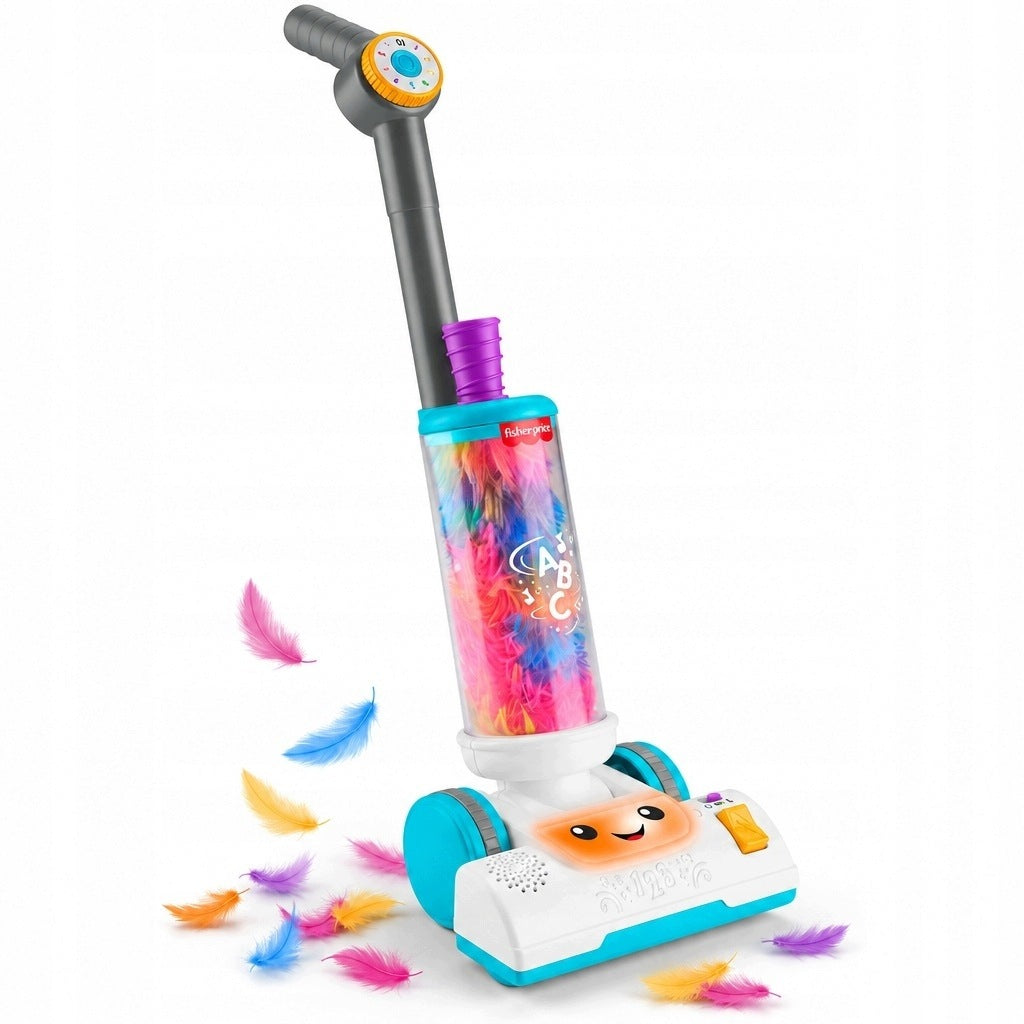 2IN1 TODDLER VACUUM CLEANER FISHER-PRICE INTERACTIVE TOY FOR CHILDREN 2 YEARS+