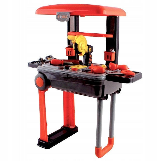 2IN1 WORKSHOP DIY KIT SUITCASE TROLLEY ON WHEELS 27 elements Manufacturer code WARSZTA W WALIZCE