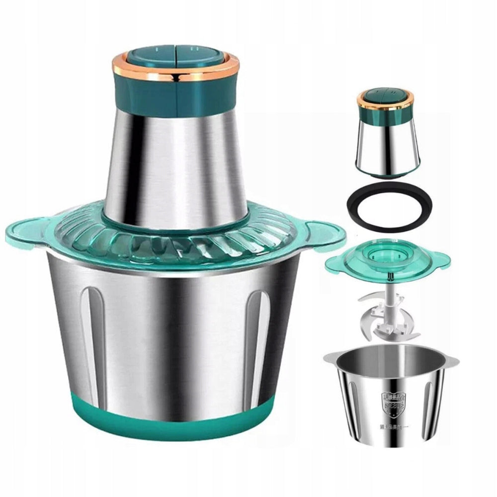2L 300W 2 SPEED ELECTRIC MEAT GRINDER FOR FRUIT AND VEGETABLES