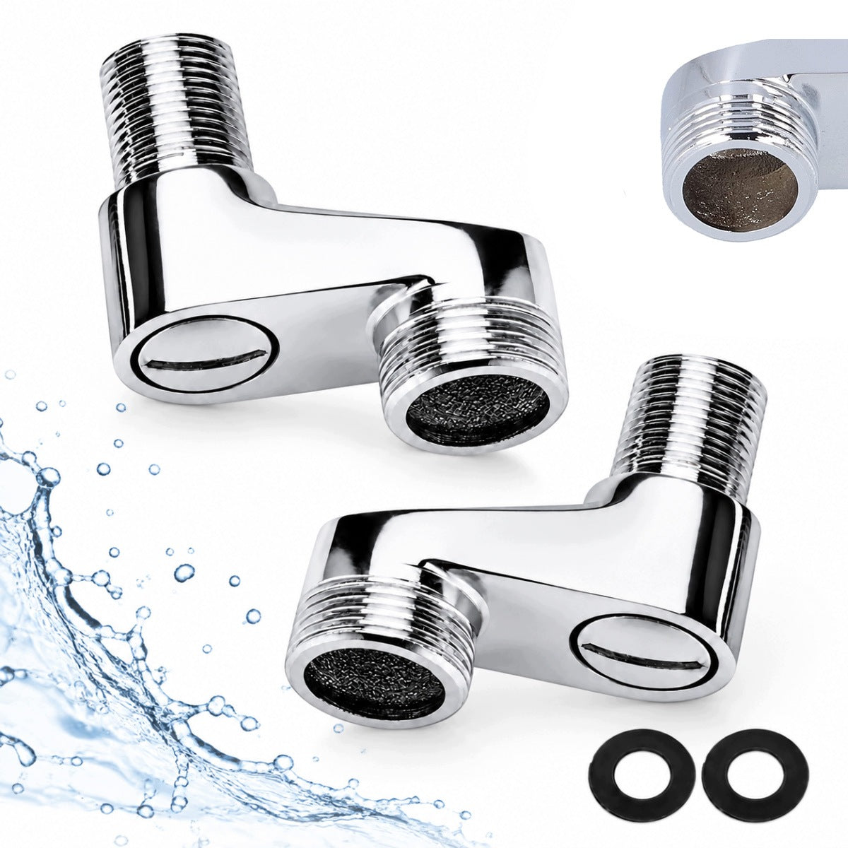2PCS BATHTUB BATTERY ADAPTER, ADJUSTABLE FRAME