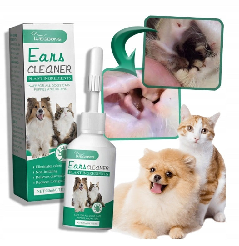 2PCS EAR DROPS FOR DOGS AND CATS FOR SCABIES AND EAR CLEANSING Brand no brand