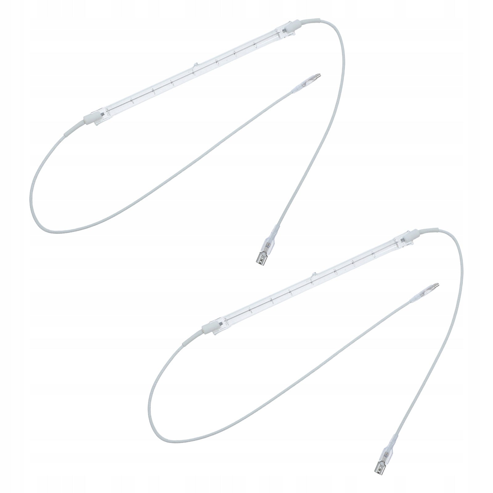 2Pcs Universal Oven Round Heating Tube Lamp Replacement Brand no brand
