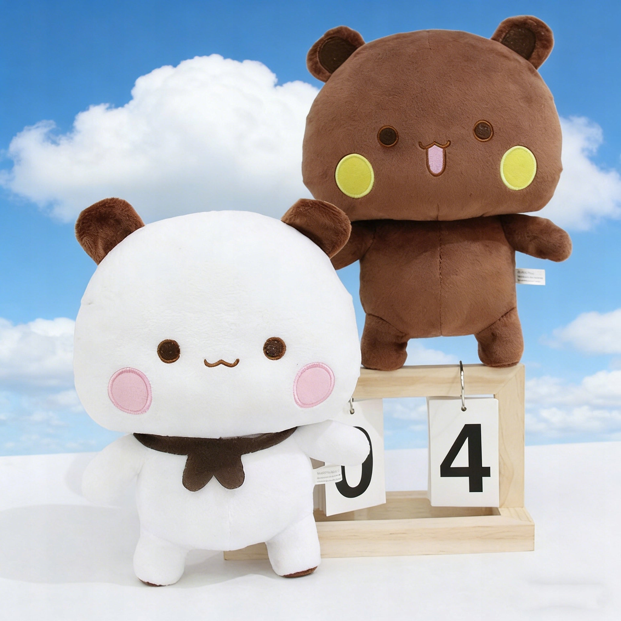 2SZT Bubu I Dudu Pluszowa Panda miś Kawaii ZABAWKA DLA PAR NA PREZENT 22CM Manufacturer code dongguanchanshan