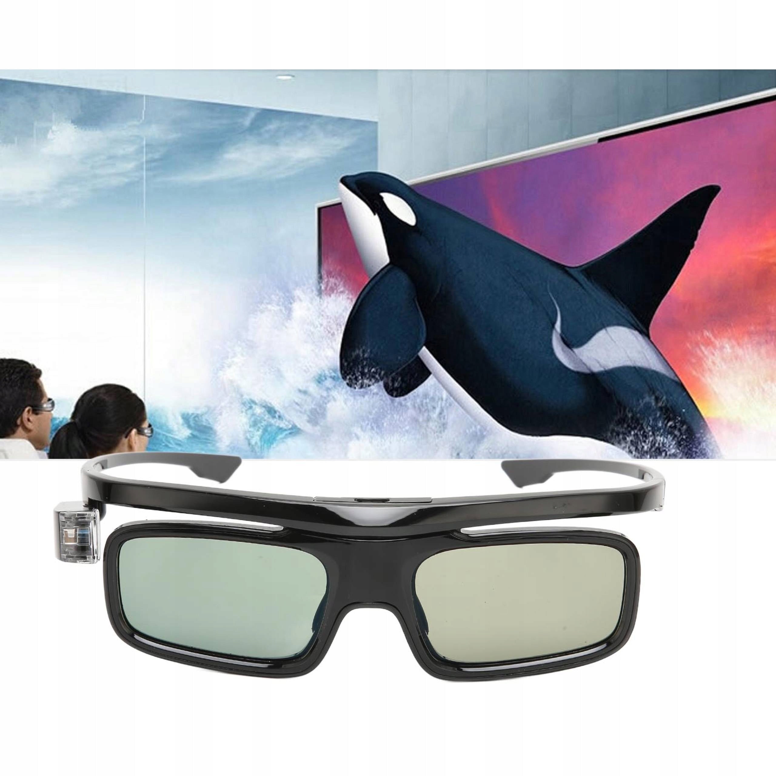 2X 3D GLASSES ACTIVE SHUTTER FOR 3D PROJECTORS WITH DLP LINK 144HZ TECHNOLOGY Model 2610220208711