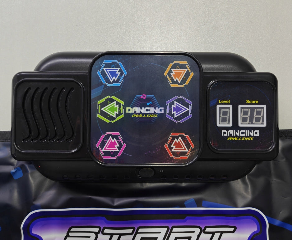 2X BLUETOOTH DANCE MAT 5 SPEED MODES 6 LED PORTABLE FOR KIDS Kid's age 3+ years
