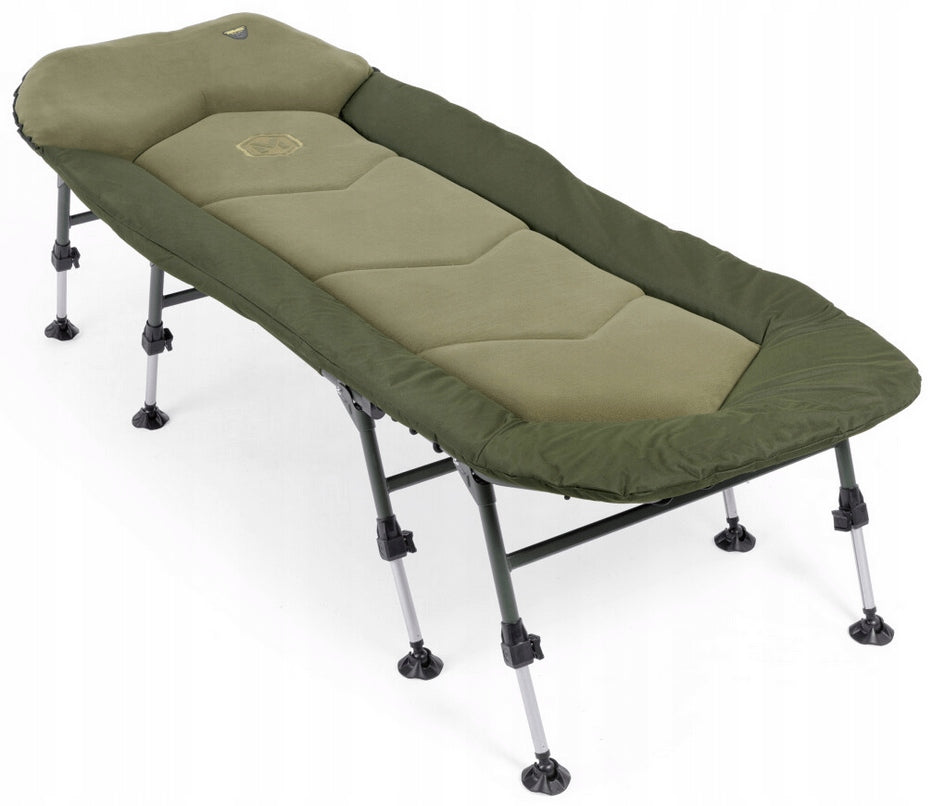 2X Bed Mivardi Bedchair Professional Hex 8 M-BCHPROH8 Brand Mivardi