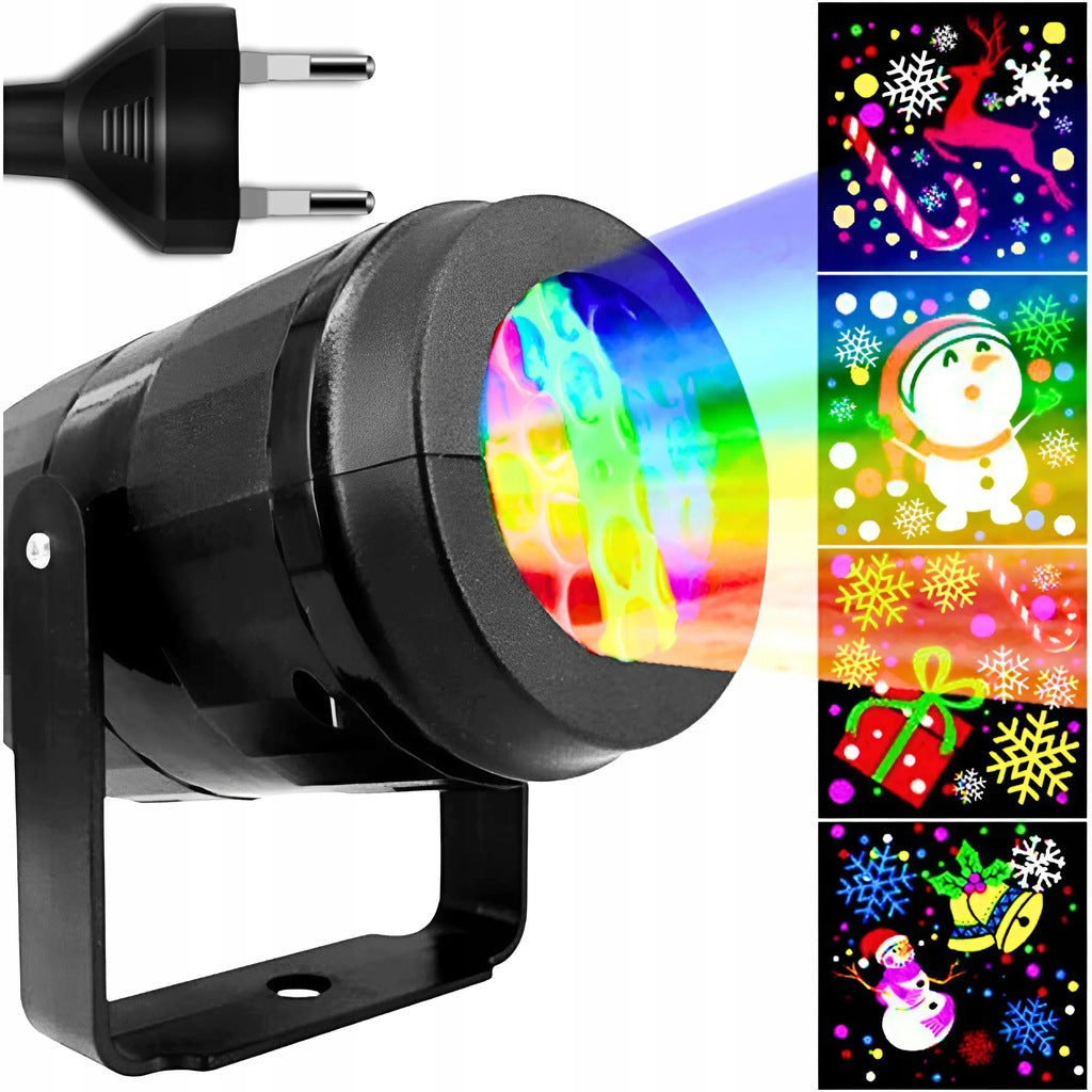 2X CHRISTMAS LASER GARDEN PROJECTOR FOR HOME PROJECTOR SNOW SANTA CLAUS PATTERN