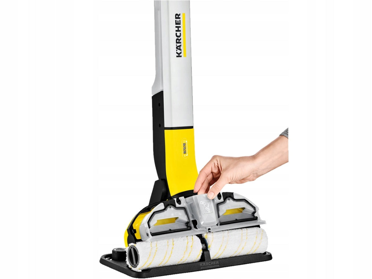 2X CORDLESS ELECTRIC MOP KARCHER FC 3 CORDLES 1.055-300.0 40W 7,2V Water tank capacity 360 ml