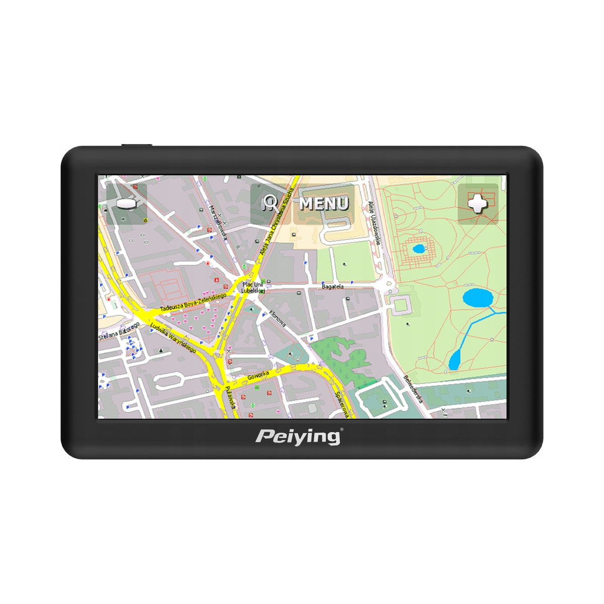 2X Car GPS Navigation 12V 24V with Maps of Europe Peiying Basic PY-GPS50