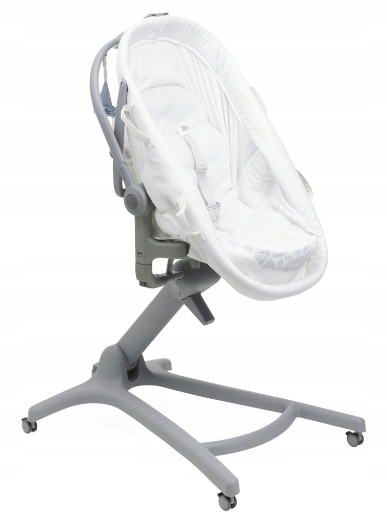 2X Chicco Baby Hug Pro 5in1 Cot Gondola Highchair White Cream Brand Chicco