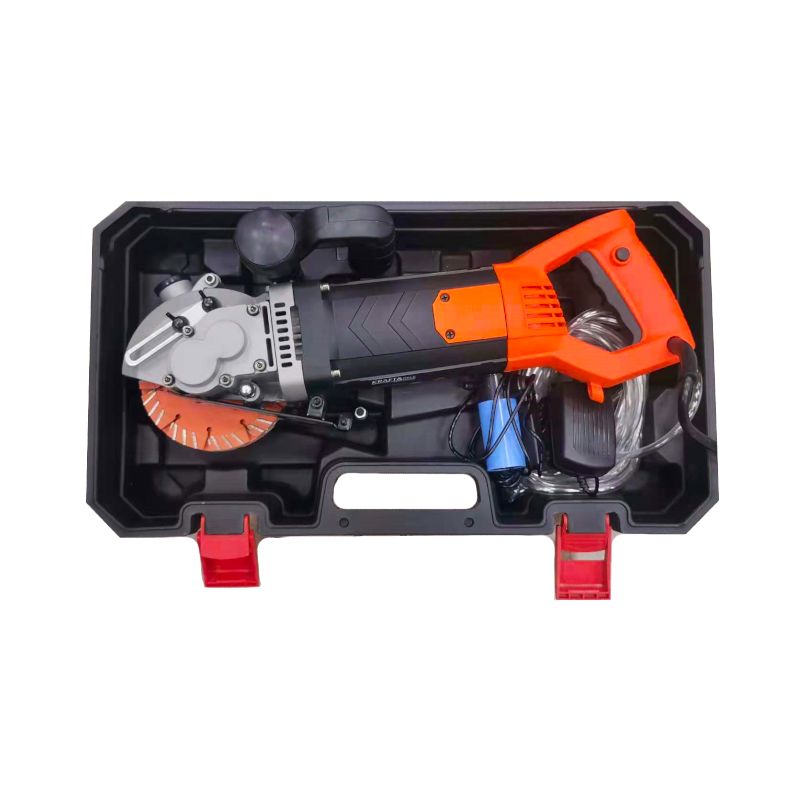 2X ELECTRIC FURROW 3000W FOR CONCRETE GROOVES WORKING WITH WATER LASER SUITCASE