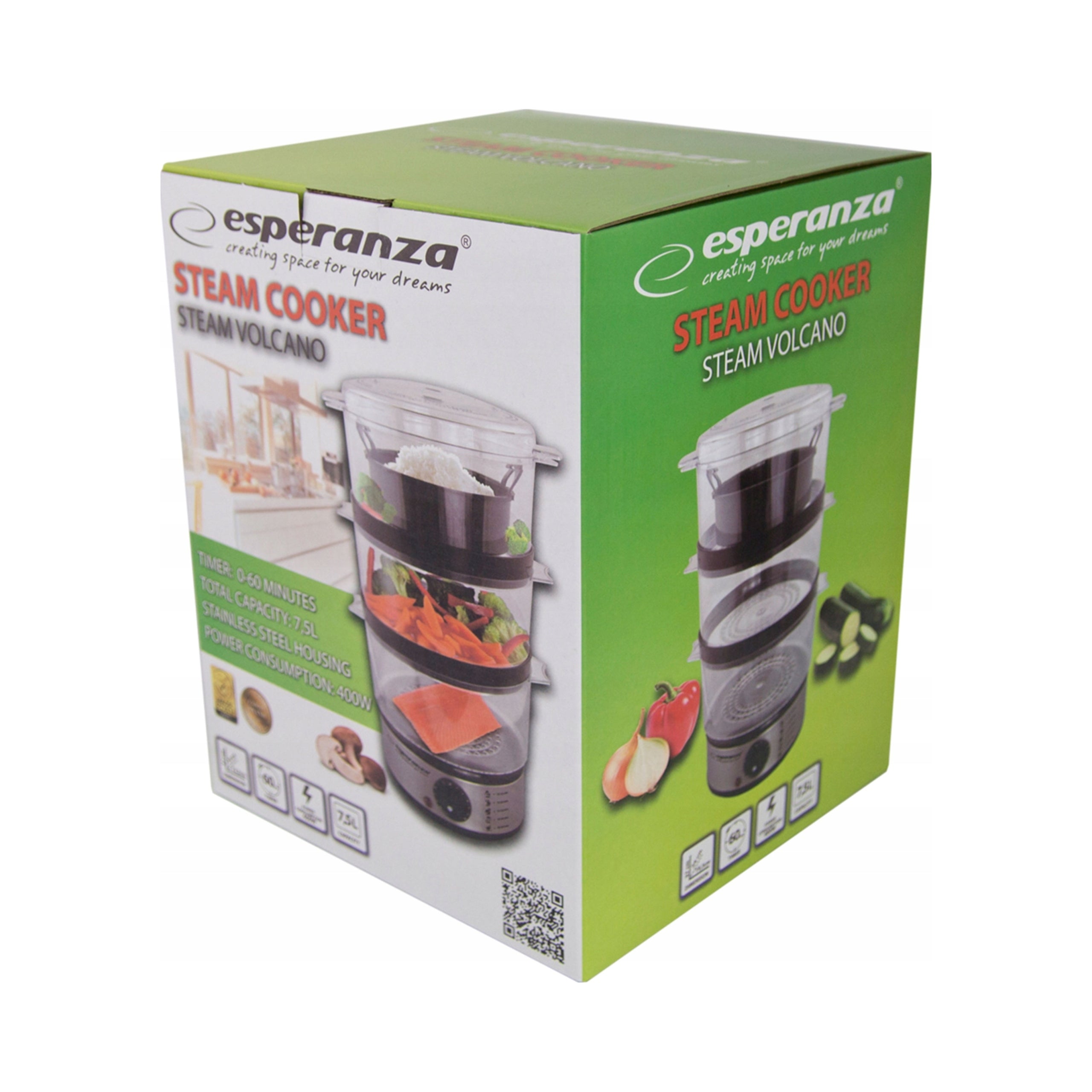 2X Esperanza Steam Steamer VOLCANO ECG009