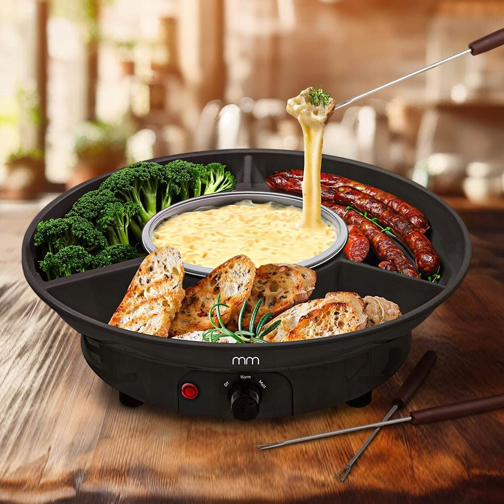 2X Fondue Set Mikamax Electric Fundue Set Brand Mikamax