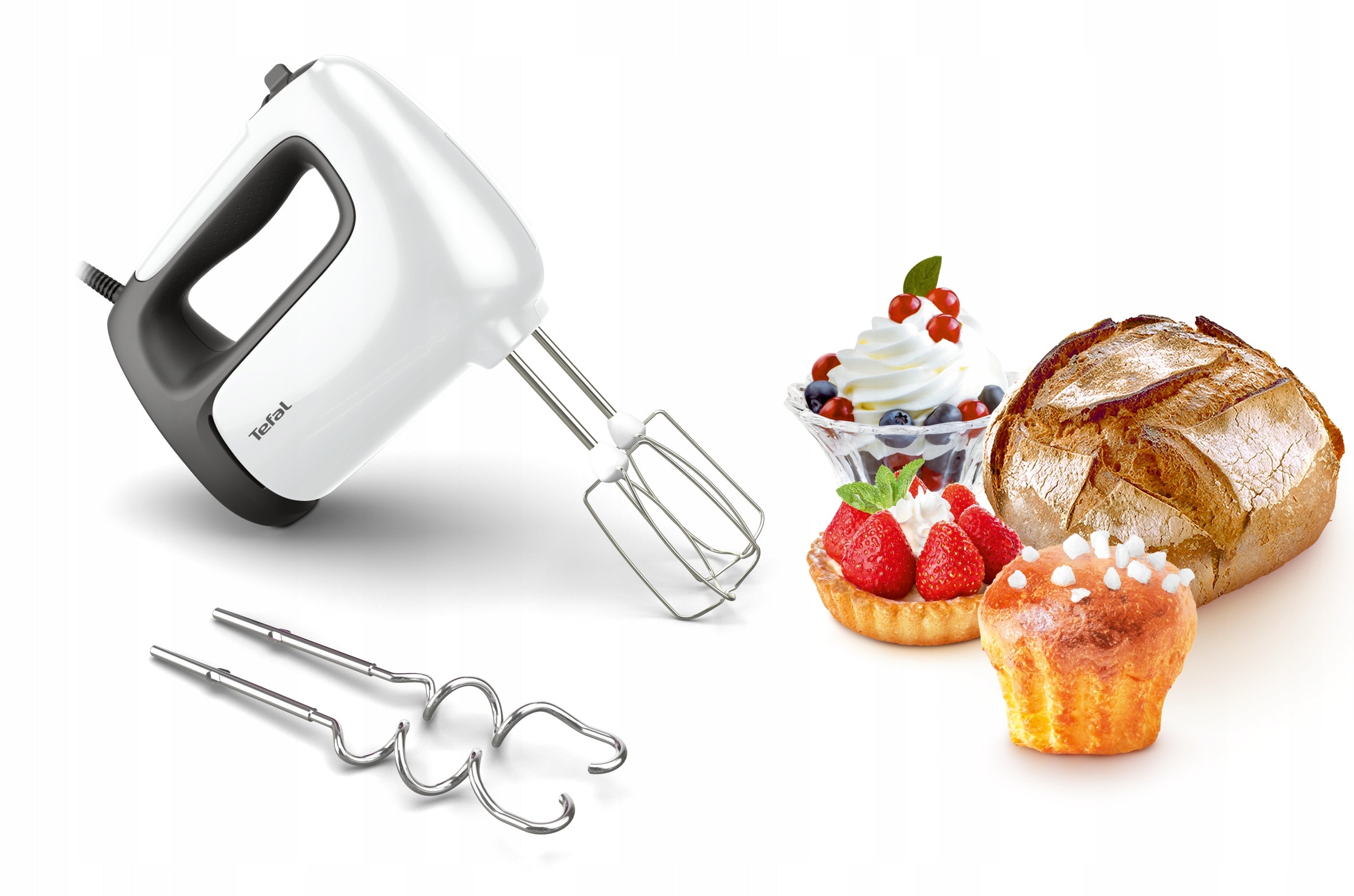 2X HAND MIXER TEFAL Prep Mix+ HT4601 Brand Tefal