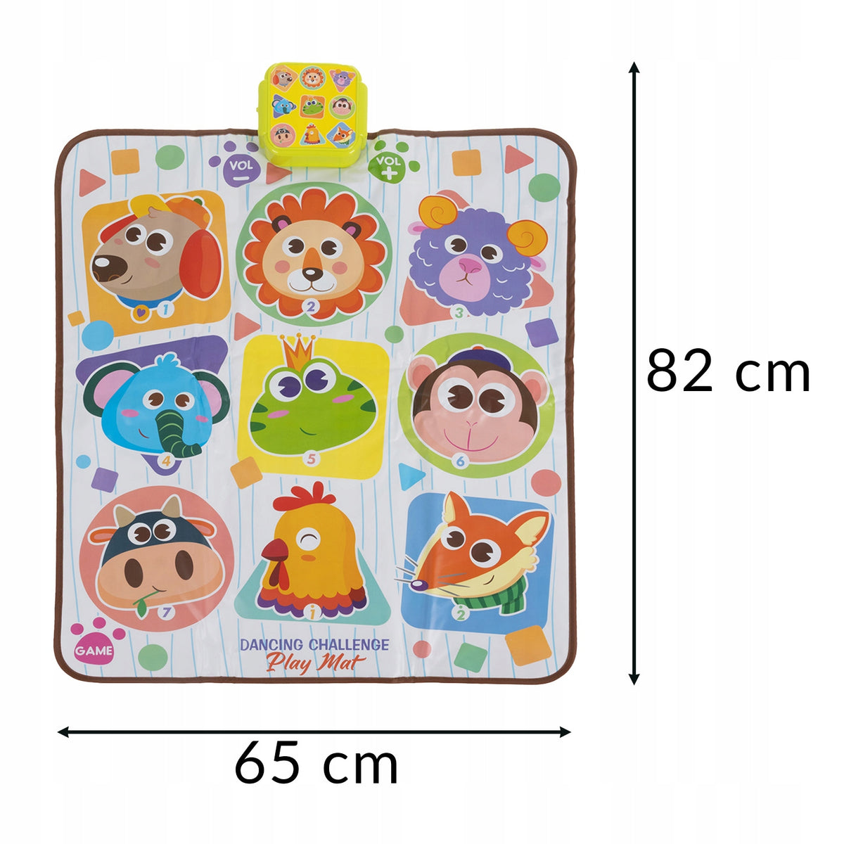 2X ISO TRADE Music Mat Interactive Dance Game Fun for Kids Brand Kruzzel