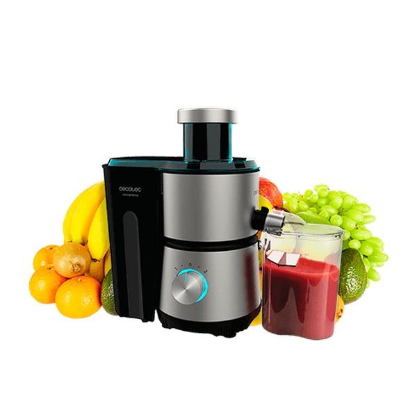 2X Juicer Cecotec Juice & Fresh 400 Titan Black 400 W Dominant color black