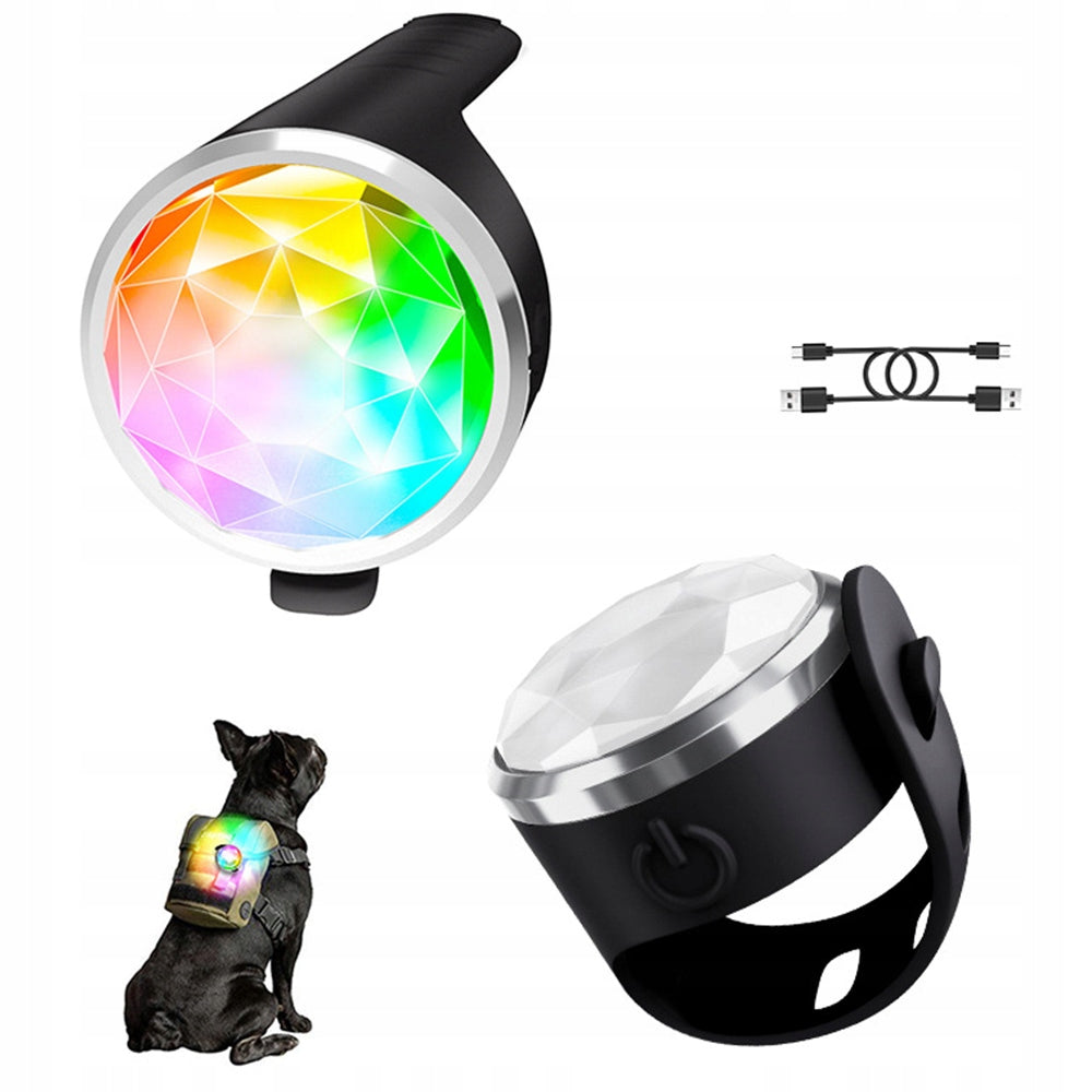 2X LED LIGHT FOR DOG AND CAT NIGHT SAFETY WATERPROOF