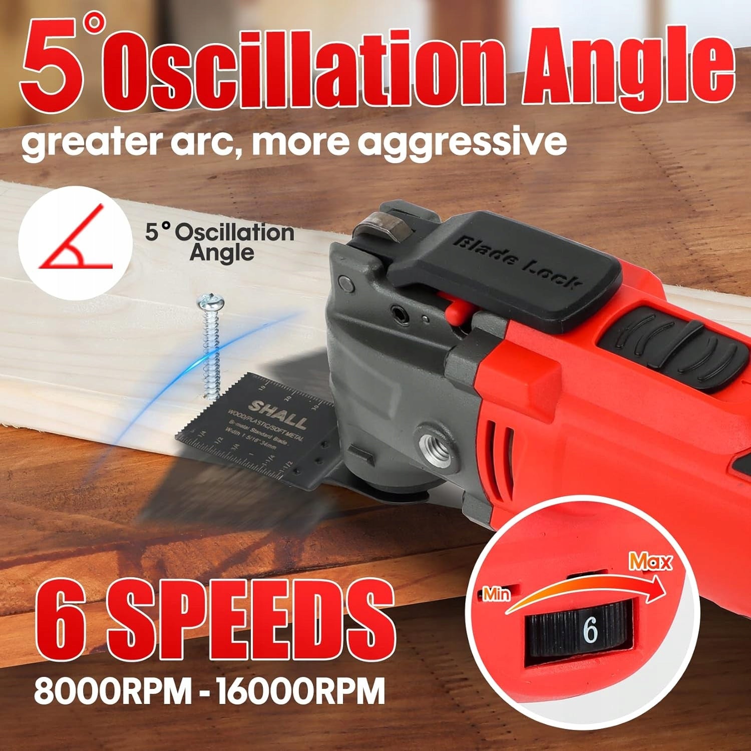 2X MULTIFUNCTION OSCILLATING TOOL 500W 34 ACCESSORIES Brand no brand