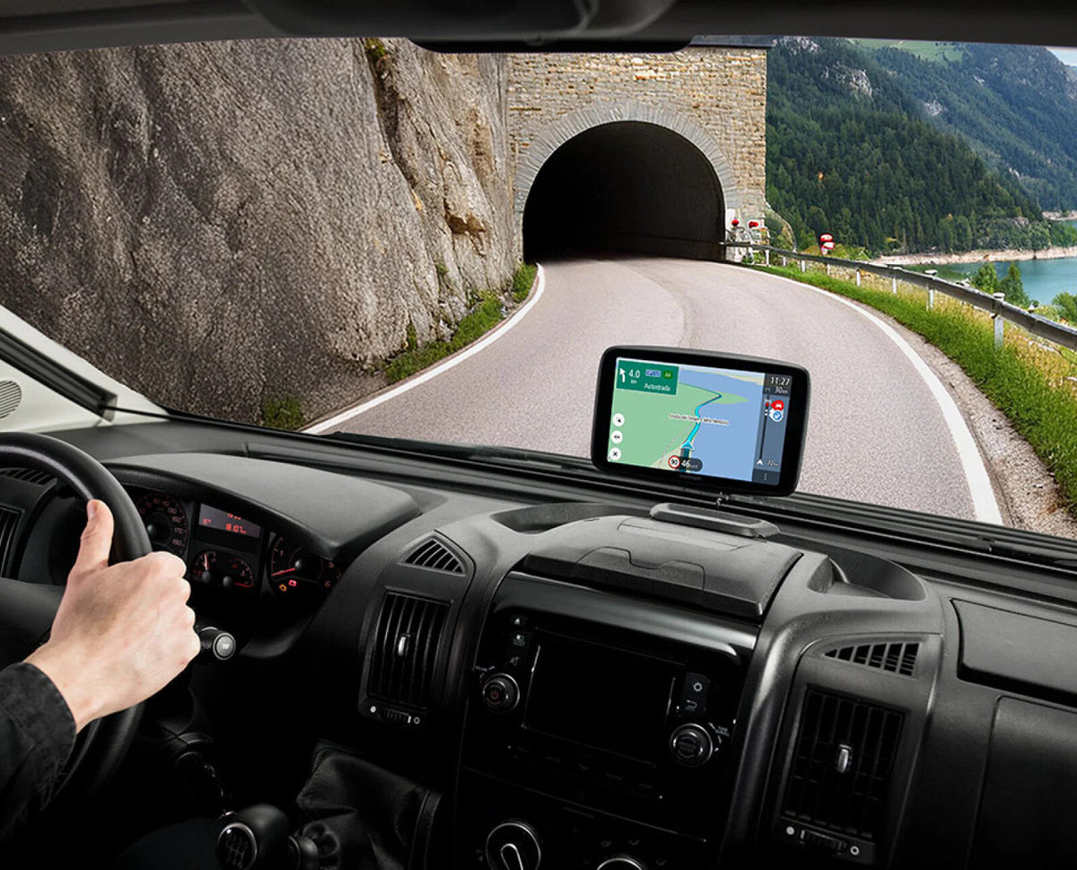 2X Navigation TOM GO Camper Tour 2nd Generation Black Brand TomTom