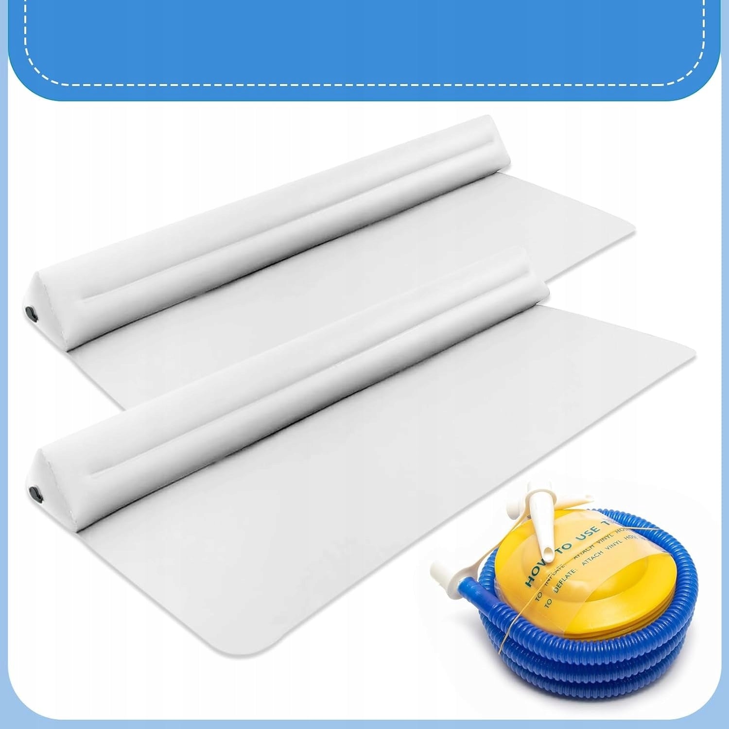2X PROTECTION FOR BABY BED INFLATABLE BARRIER RAIL INFANT NEWBORN Brand no brand