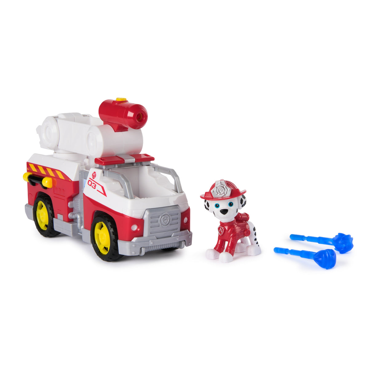 2X Paw Patrol Marshall Fire Rescue - Fire Truck Set for Kids 3+