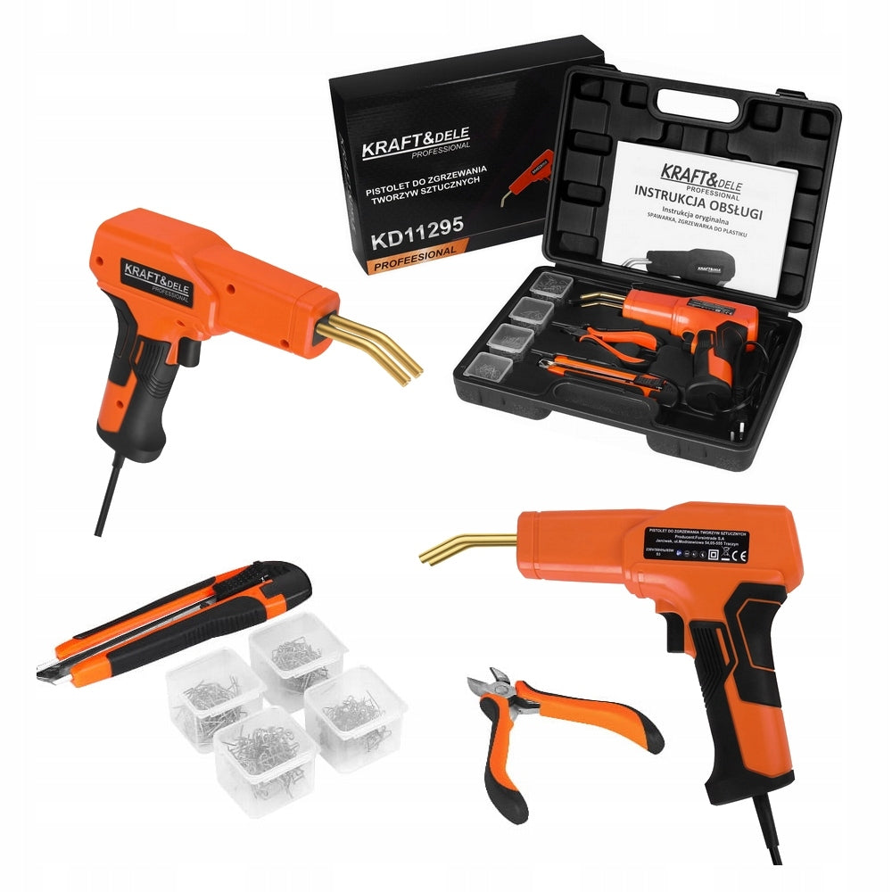 2X Plastic Stapler Soldering Iron Plastic Welding Machine 8