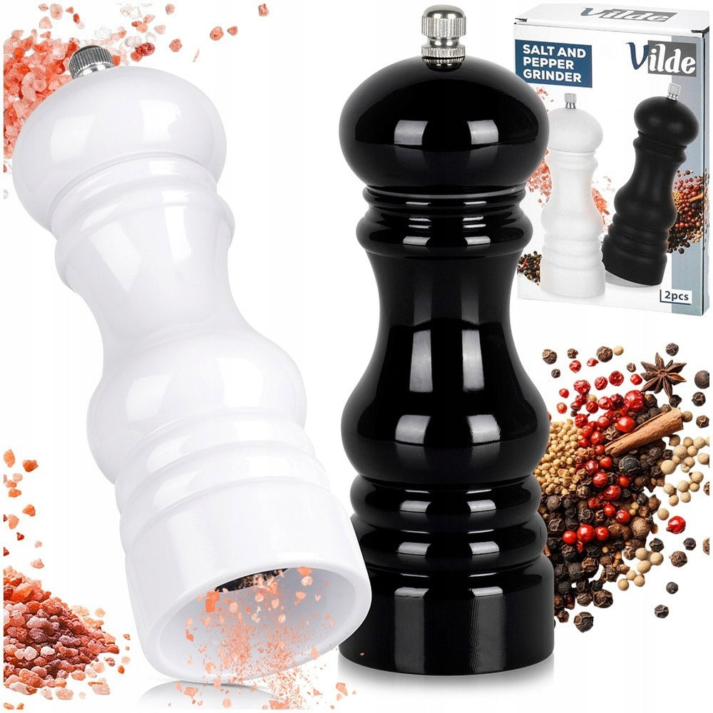 2X SALT PEPPER GRINDER SPICE GRINDER SET SPICE GRINDER