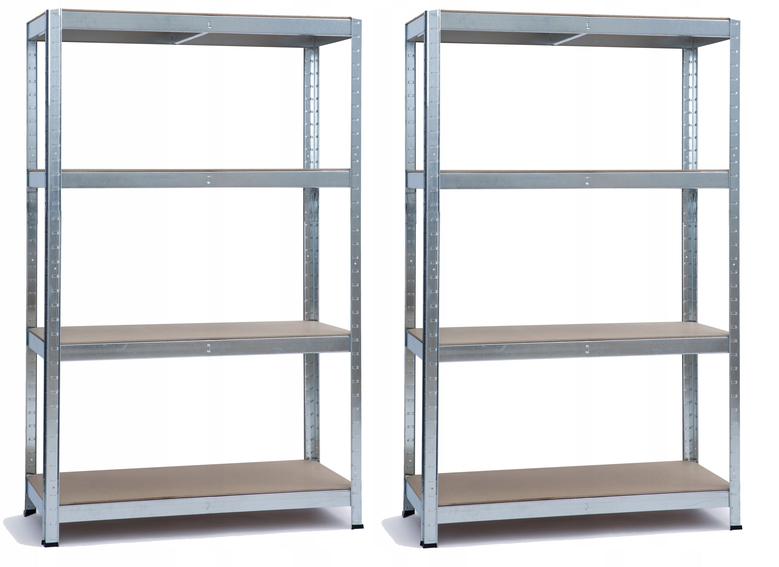 2X STORAGE RACK GARAGE BASEMENT STRONG METAL 2PCS HD74002 172x80x30 CM