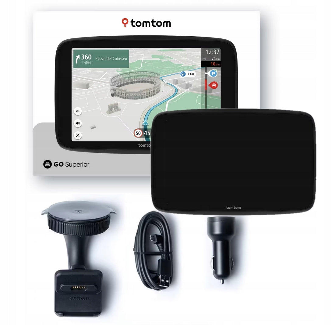 2X TOMTOM GO Superior 6 HD navigation