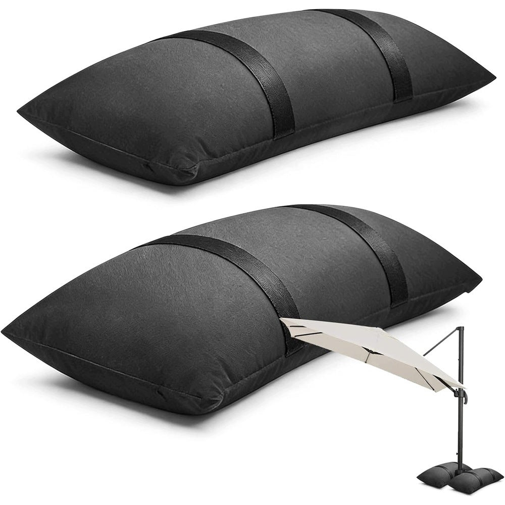 2X WEIGHT PLATES FOR PAVILION TENT SANDBAGS SET 74X28CM
