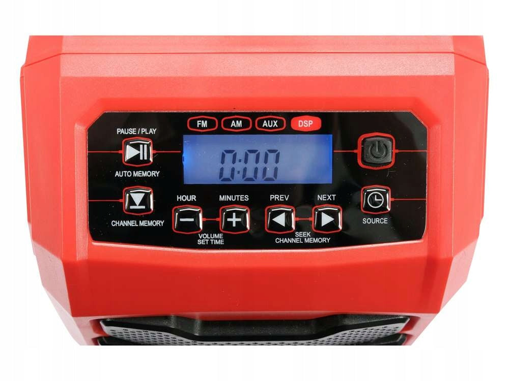 2X YATO 18V BATTERY-NETWORK RADIO WITHOUT BATTERY AND CHARGER Series YT-82940
