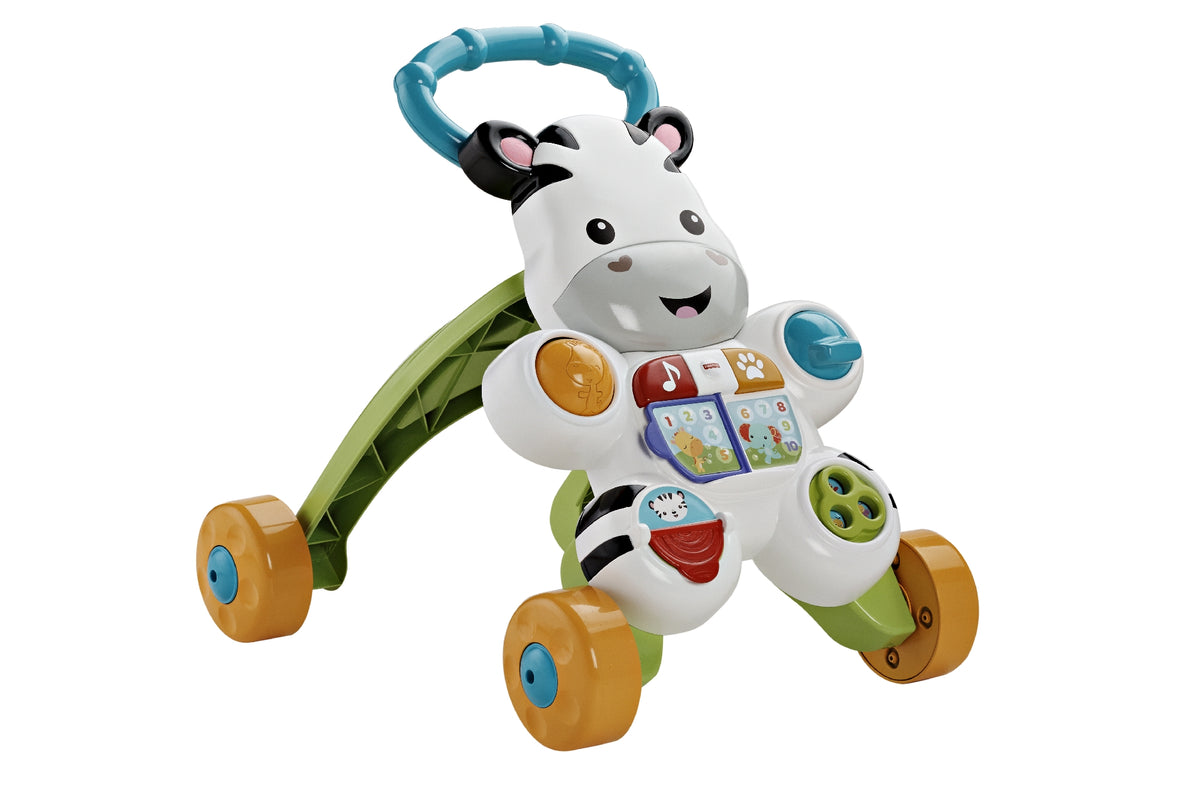 2X ZEBRA INTERACTIVE WALKER FOR CHILDREN WITH MUSIC AND LIGHTS FROM 6 MONTHS Brand Fisher-Price