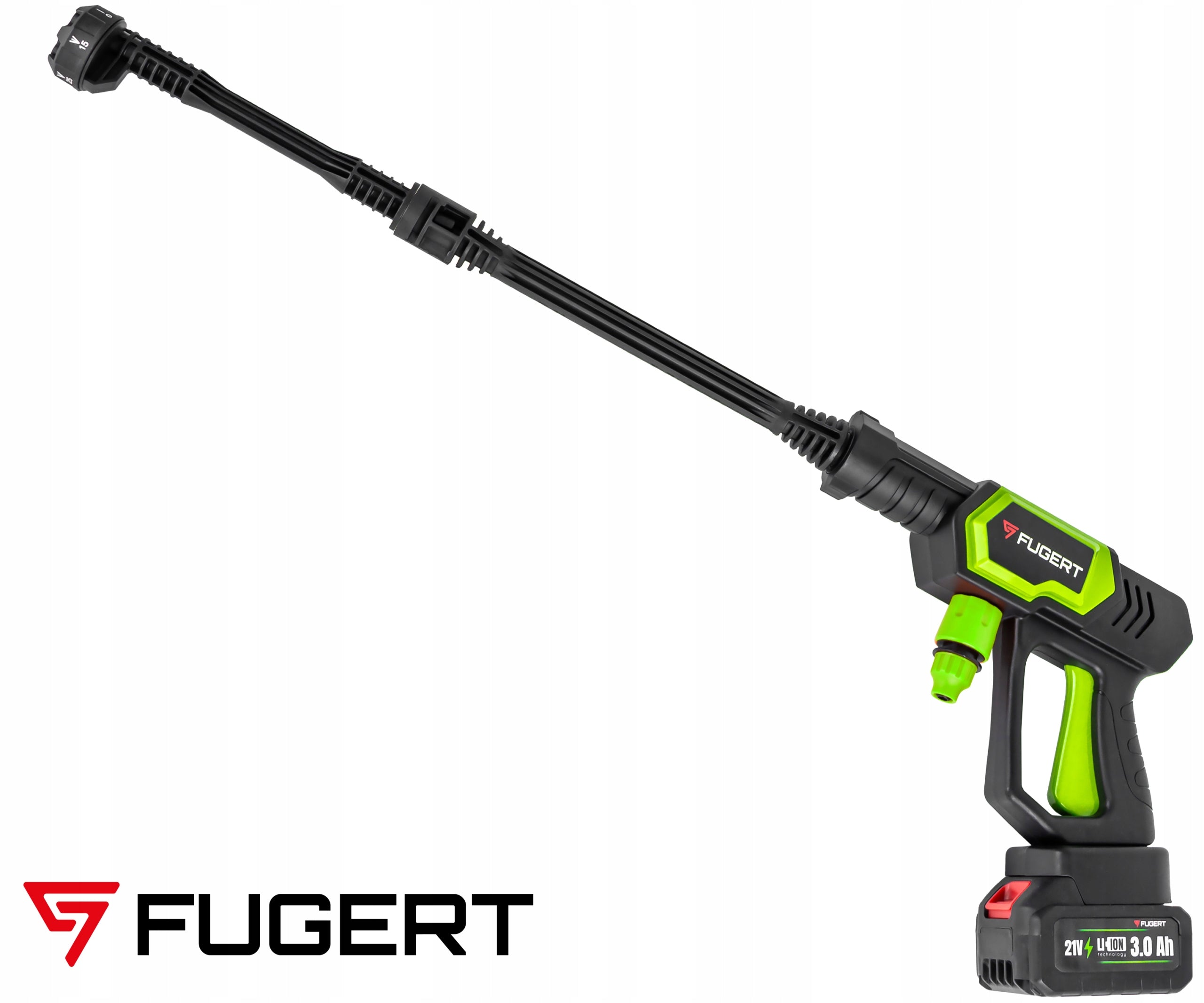 2XAKU 21V MULTI NOZZLE CORDLESS PRESSURE WASHER CASE Model Myjka ciśnieniowa na akumulator FUG-0142