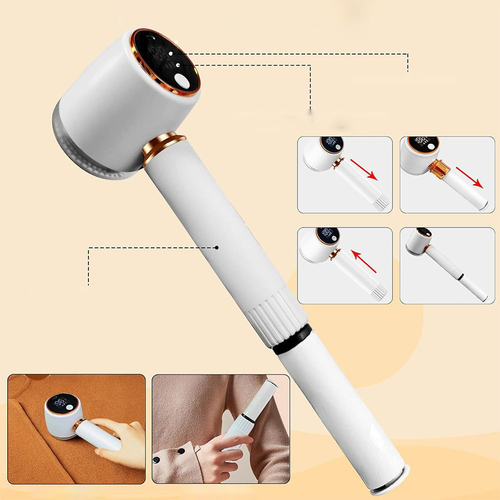 2in1 Clothes Shaver Charged Digit LED Screen 6 Blades for Sweaters Brand no brand
