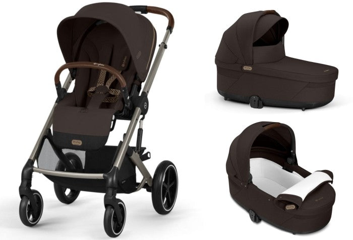 2in1 Cybex Balios S Lux 2.0 Chocolate Brown