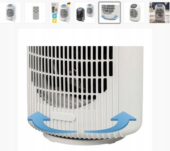 2in1 Heater Rotary fan AMBIANO FHR-1 Manufacturer code FHR-1