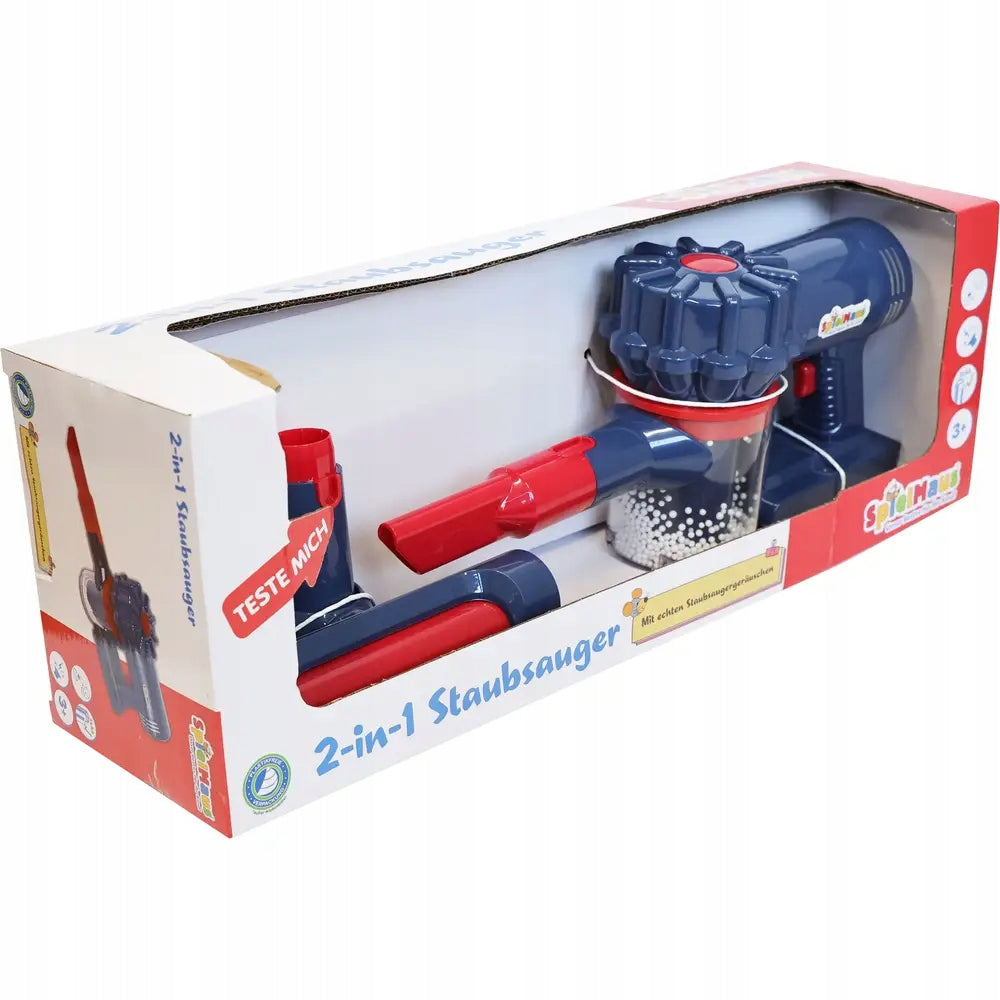 2in1 Upright Toy Vacuum Cleaner with SpielMaus 47033152 Sound