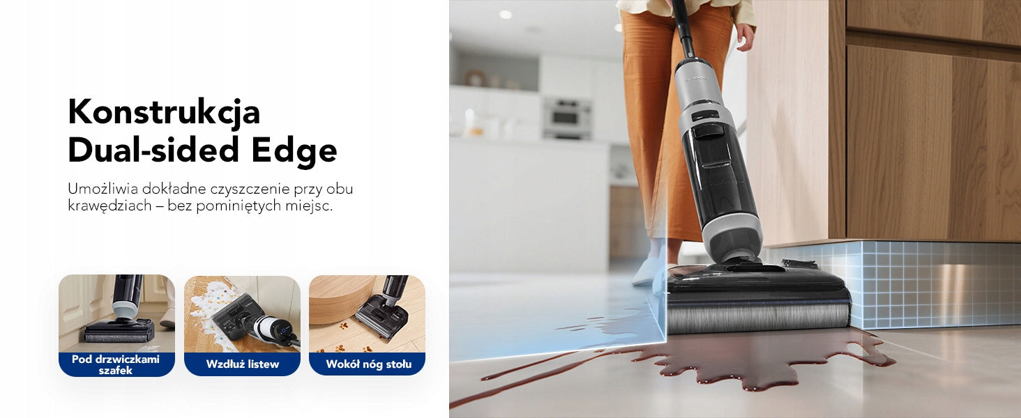 2in1 Vertical Cleaner Tineco Floor One i5 Stretch Plus Dust container volume 0.72 l